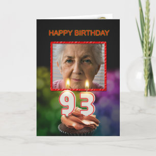 Ajouter une photo, 93ème carte d'anniversaire avec