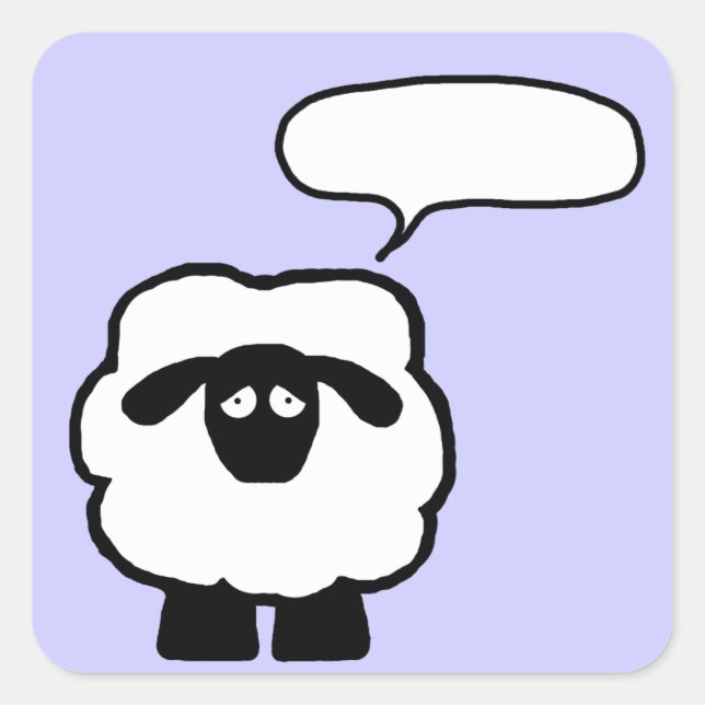 Ajouter vos propres stickers Sheep Text (Devant)