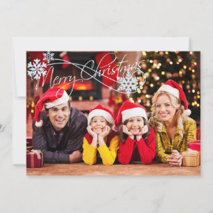 Ajouter votre carte de Noël photo