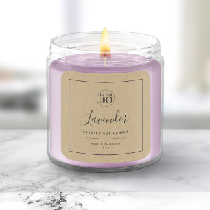 Ajouter votre logo Bordure gris Étiquette produit 