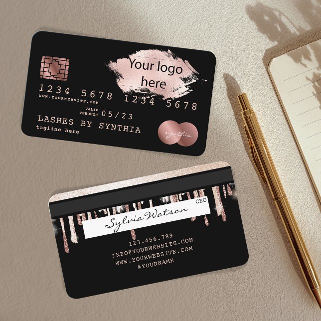 ajouter votre logo Carte de crédit Styled Driving  (Créateur téléchargé)