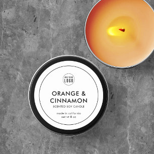 Ajouter votre logo minimaliste Étiquette de produi