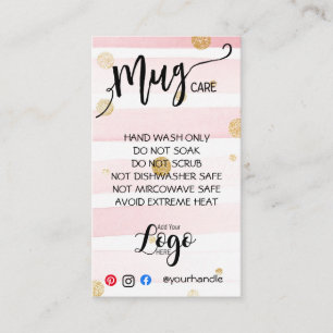 AJOUTER VOTRE LOGO TOMBE CARTES DE SOINS vinyle af