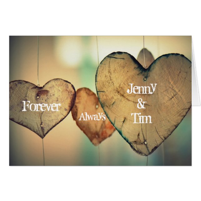 Ajouter votre message "Amour" à cette carte person (Devant horizontal)