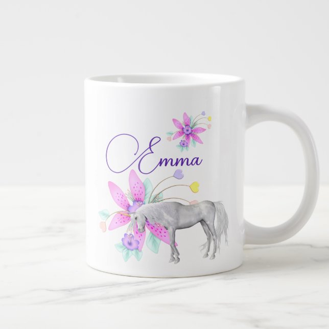 Ajouter votre nom - tasse à café géante (Droite)