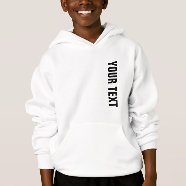 Ajouter Votre Nom Texte Photo Ici Jote Boys Kids (Devant)