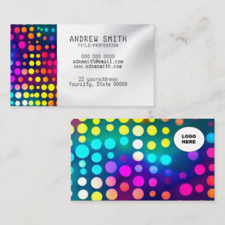 Ajouter votre propre image Carte de visite braille
