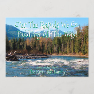 Ajouter votre propre photo River Runners Carte de 