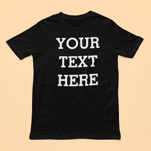Ajouter votre propre texte personnalisé ici noir e
