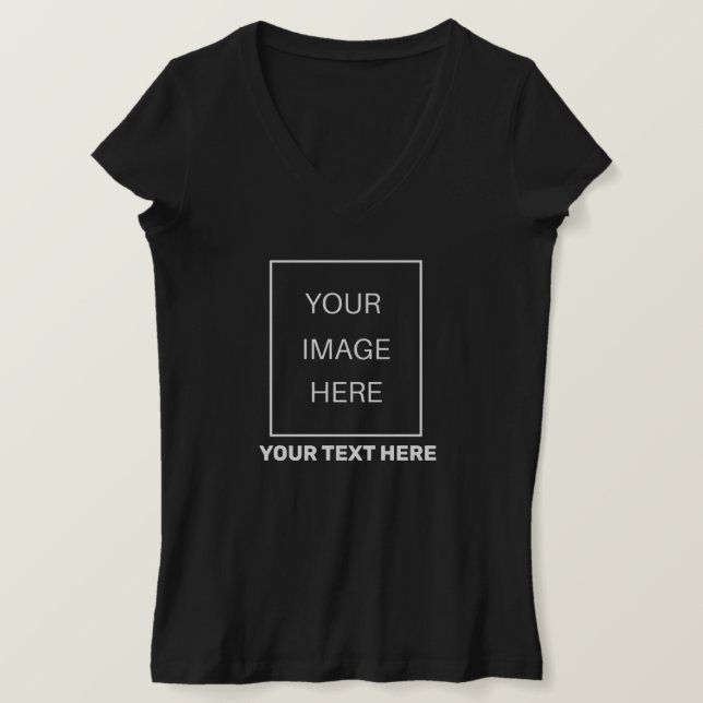 Ajouter Votre T-Shirt Personnalisé Image Et Texte (Design devant)