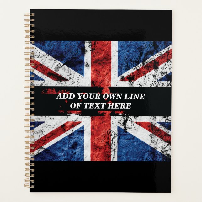 Ajouter votre texte sur le drapeau anglais Jeu d'o (Devant)