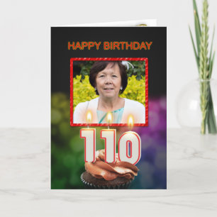 Ajoutez une image, la 110th carte d'anniversaire