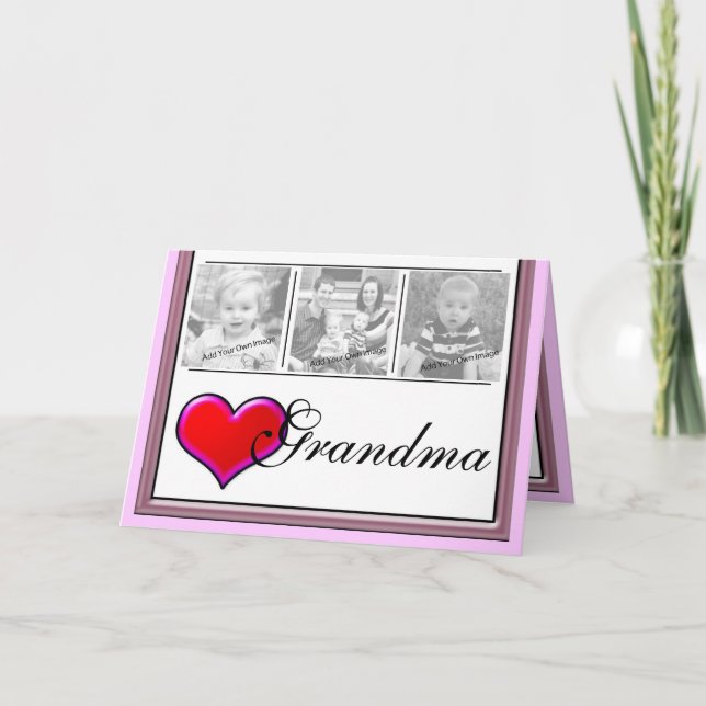 Ajoutez votre amour de photos pour la carte de (Devant)