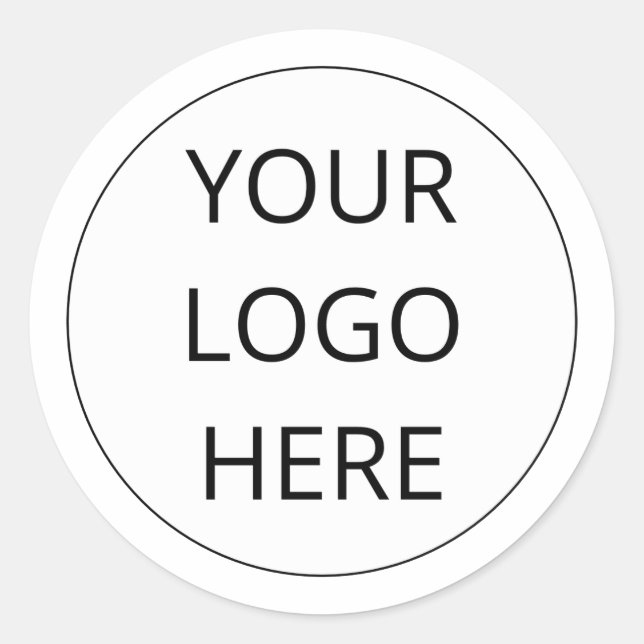 Ajoutez votre autocollant d'enveloppe de logo (Devant)