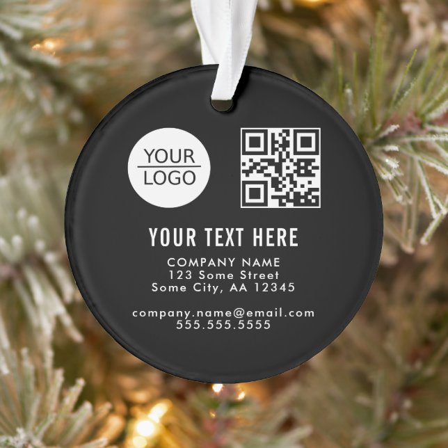 Ajoutez votre logo Code QR Texte personnalisé Prom (Arbre)