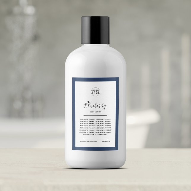 Ajoutez votre logo - Étiquette de couleurs de bord (Créateur téléchargé)