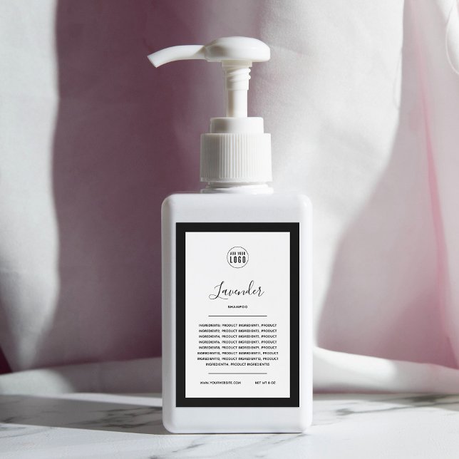 Ajoutez votre logo - Étiquette de couleurs de bord (Créateur téléchargé)