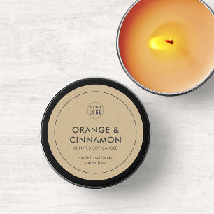 Ajoutez votre logo minimaliste Étiquette produit K