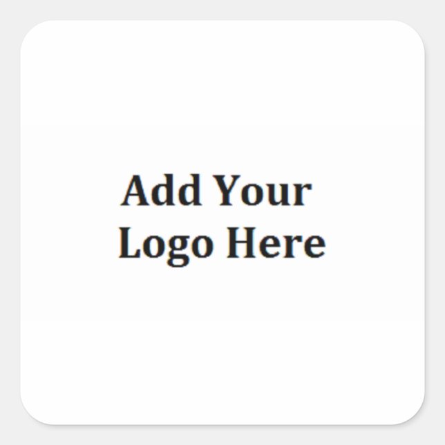 Ajoutez votre logo Personnalisez les autocollants  (Devant)