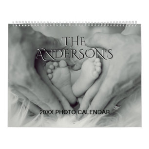 Ajoutez Votre Propre Photo 2 Page Grand Calendrier