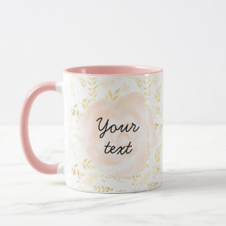 Ajoutez votre tasse des textes et de modèle photo