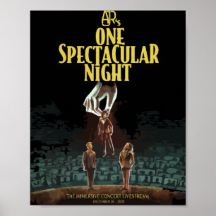 Ajr One Spektakuläre Nacht Poster