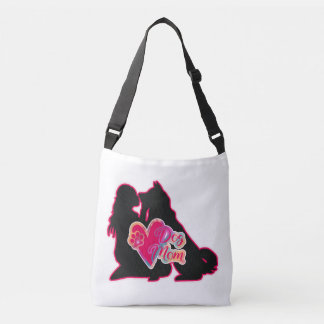 Ajustable Allemand Berger Chien Maman Sac à épaule