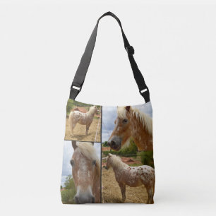 Ajustable Appaloosa Horse, Sac De Corps Croisé Photo Collag