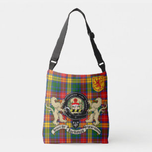 Ajustable Badge de clan Buchanan & Sac de carrosserie Tartan