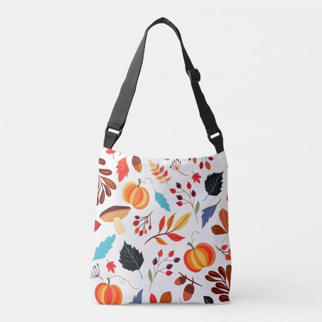 Ajustable Beau sac de Motif d'automne (Devant)