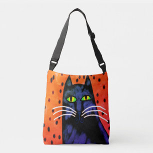 Ajustable Beau Sac fourre-tout Art Abstrait Chat