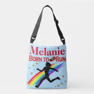 AJUSTABLE BLEU ET ROUGE PERSONNALISÉ NÉ POUR EXÉCUTER LE SAC