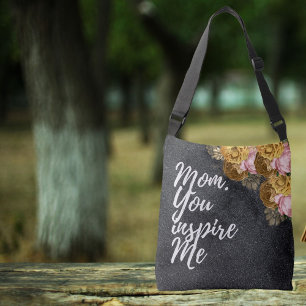 Ajustable Cadeau Floral Personnalisé Sac Pour Moms