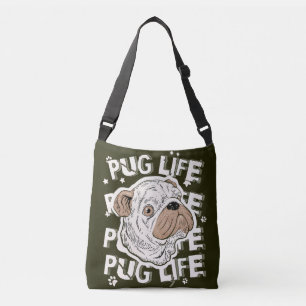 Ajustable Carlin de vie animal chien Sac fourre-tout