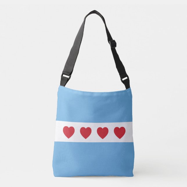 Ajustable Chicago Love | Sac | Corps croisé (Devant)