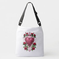 Coeur de tatouage avec épines Sac de carrosserie