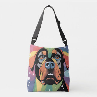 Ajustable Coloré géométrique moderne Sac fourre-tout Rottwei