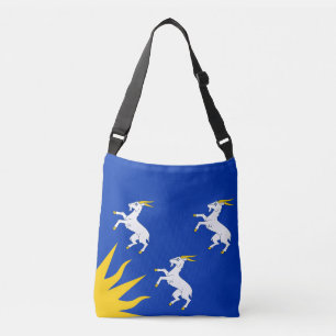 Ajustable Drapeau du sac de carrosserie du Merionethshire