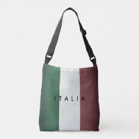Drapeau vintage italien de l'Italie sac carrosseri