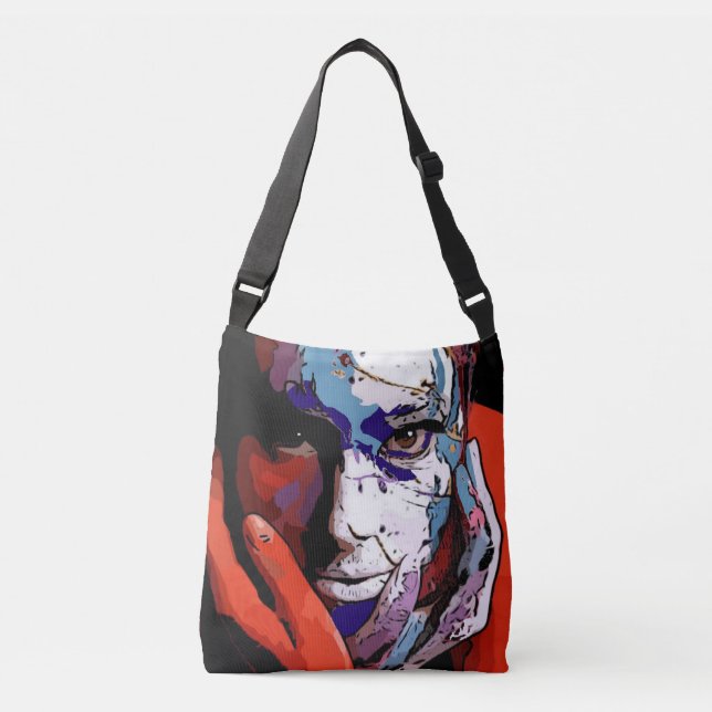 Ajustable Elle a taché dans le sac mortuaire à peinture (Devant)