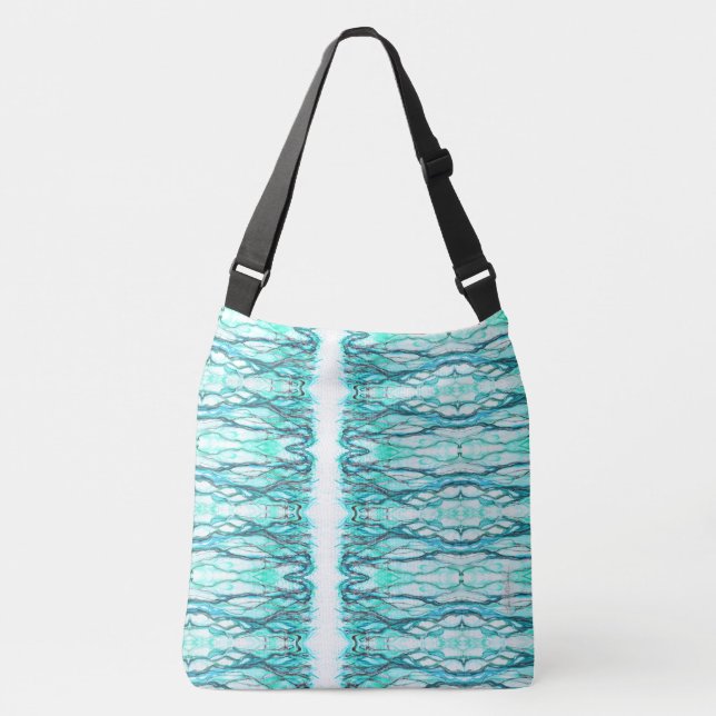 Ajustable "Enlacé dans la ligne" sac de plage (Devant)