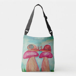 Ajustable Escargot Romance Personnalisé sur tout le sac d'im