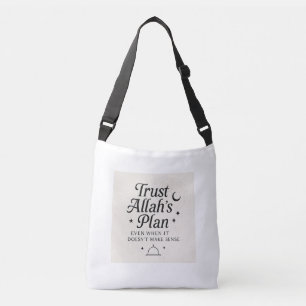Ajustable Faites confiance au plan Allah Sac fourre-tout mus