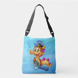 Ajustable FriendFish mignon dessin animé sac à cheval