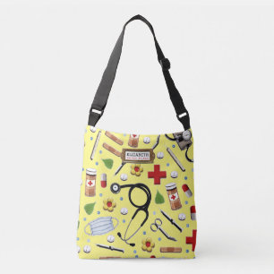 Ajustable Infirmière Idée Cadeau Personnalisé Sac Crossbody
