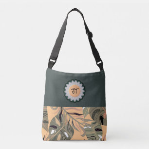 Ajustable Joli Sac fourre-tout personnalisé vert/Pêche avec