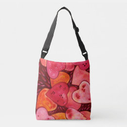Ajustable Joli sac fourre-tout pour aquarelle romantique à