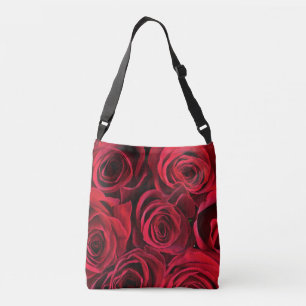 Ajustable Kailin Gow vont sac mortuaire croisé à roses