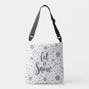 Ajustable Laisser neiger Noël Calligraphie Sac carrossable