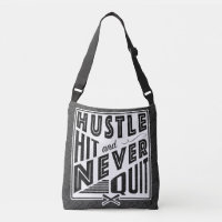 Le Baseball Hustle Frapper Jamais Quitter Le Sac